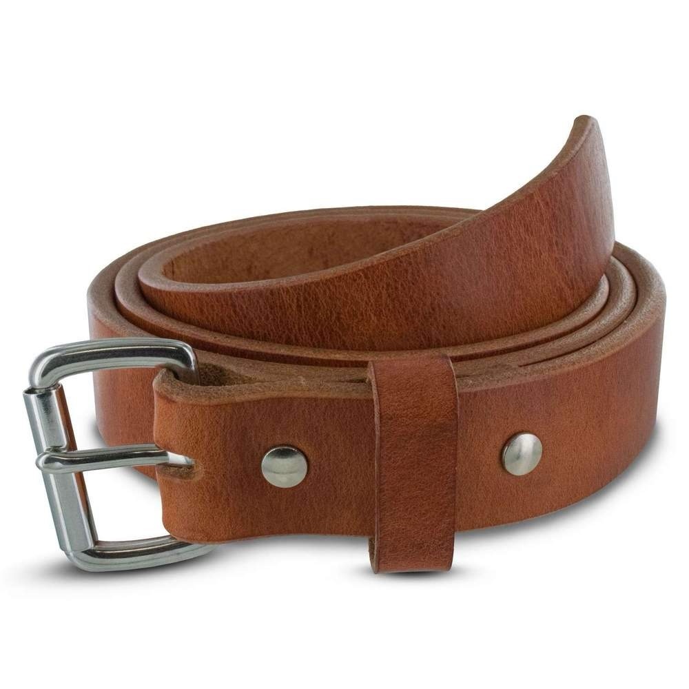 Hank’s Classic Brown Leather Belt